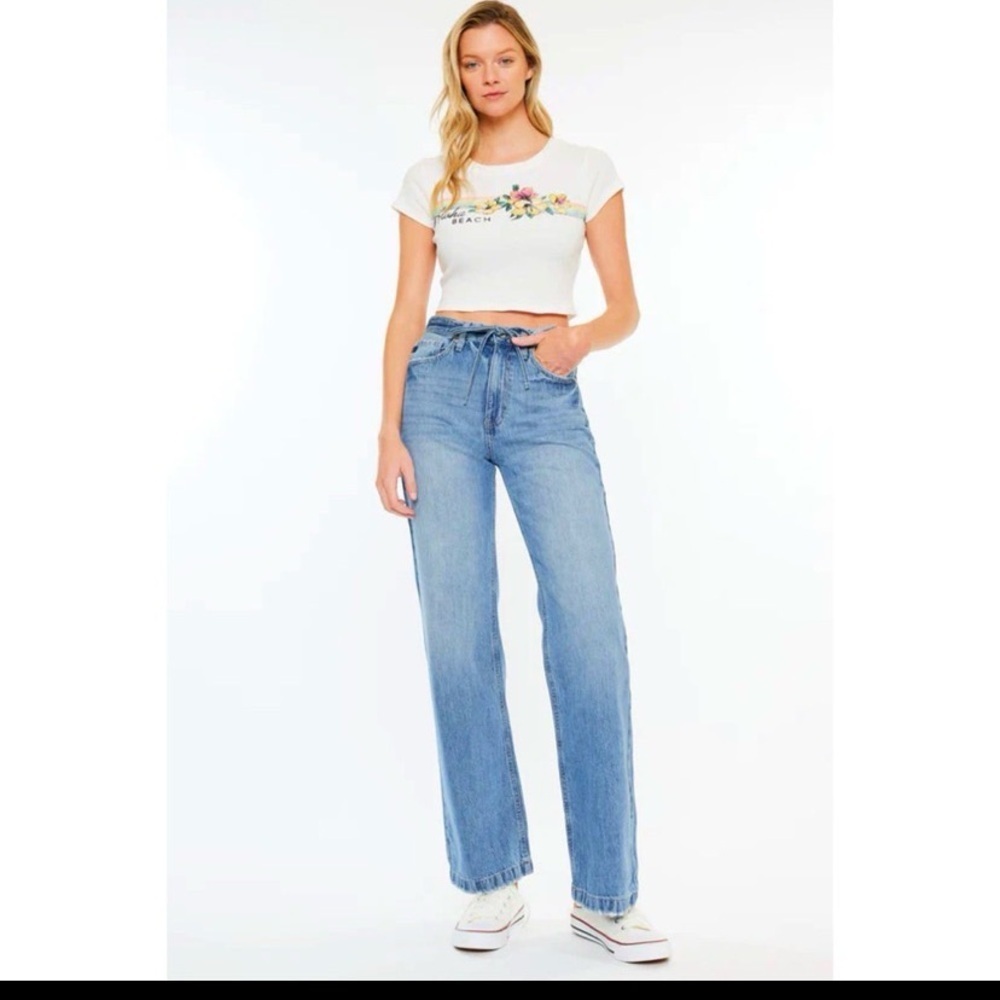 KANCAN 90’s Ultra Hi Rise Wide Leg Jeans - Picture 2 of 8
